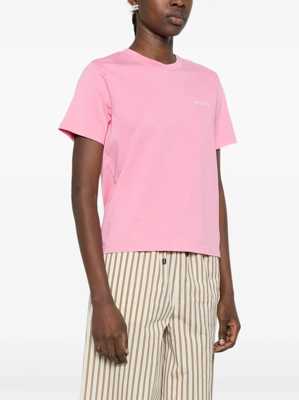  Maison Labiche Lettering T-shirt - Pink 