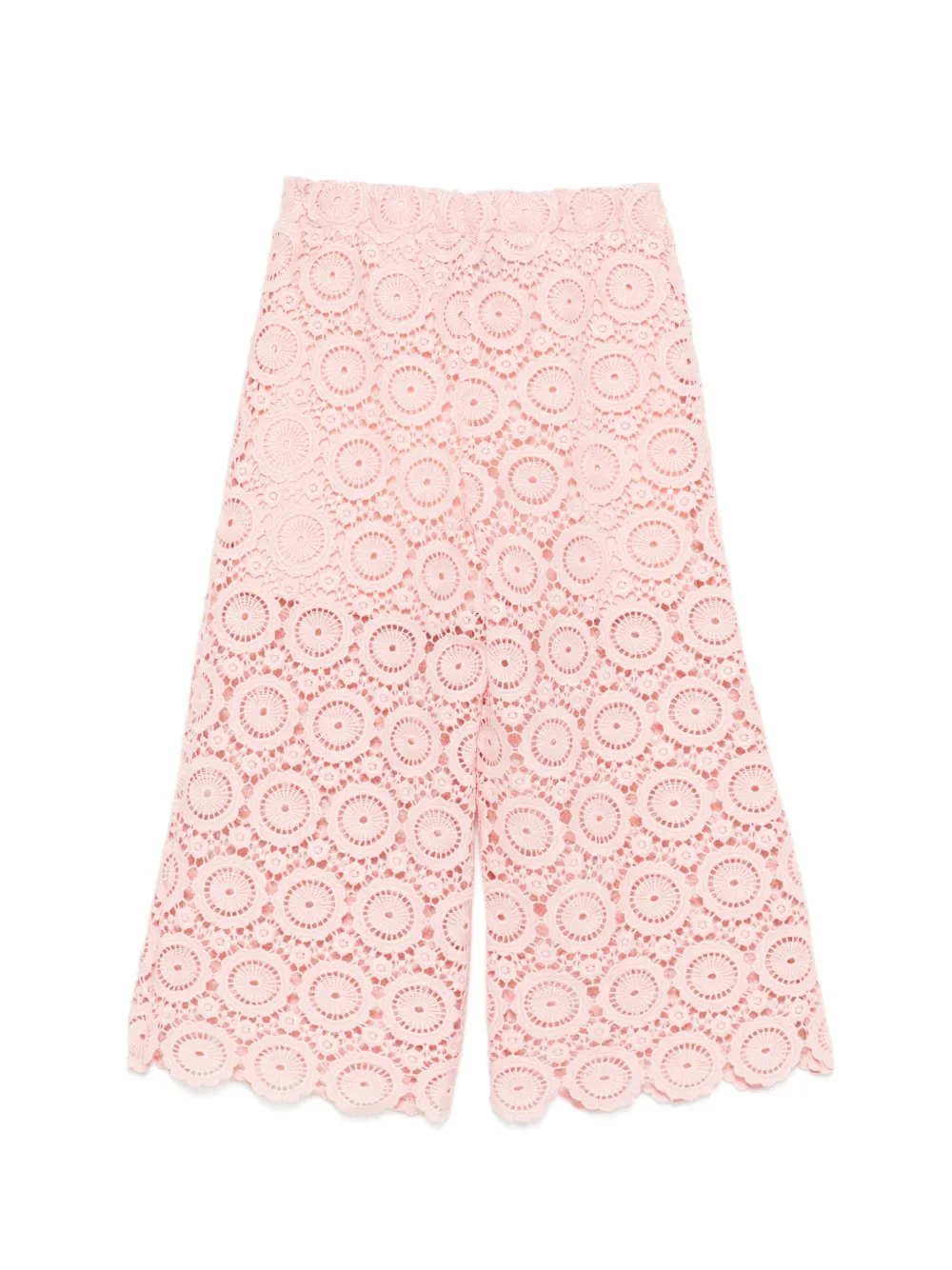 TWINSET Kids Gehaakte broek Roze