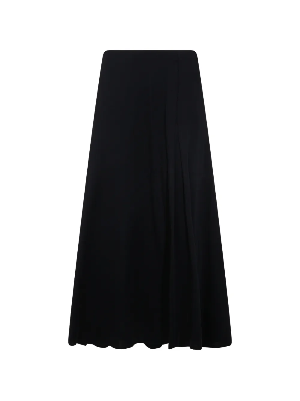 Max Mara scallop-hem skirt - Blue