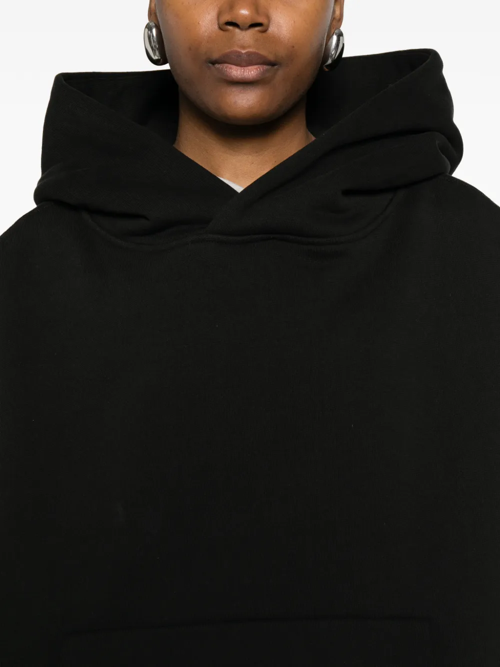 ENTIRE STUDIOS Katoenen hoodie Zwart