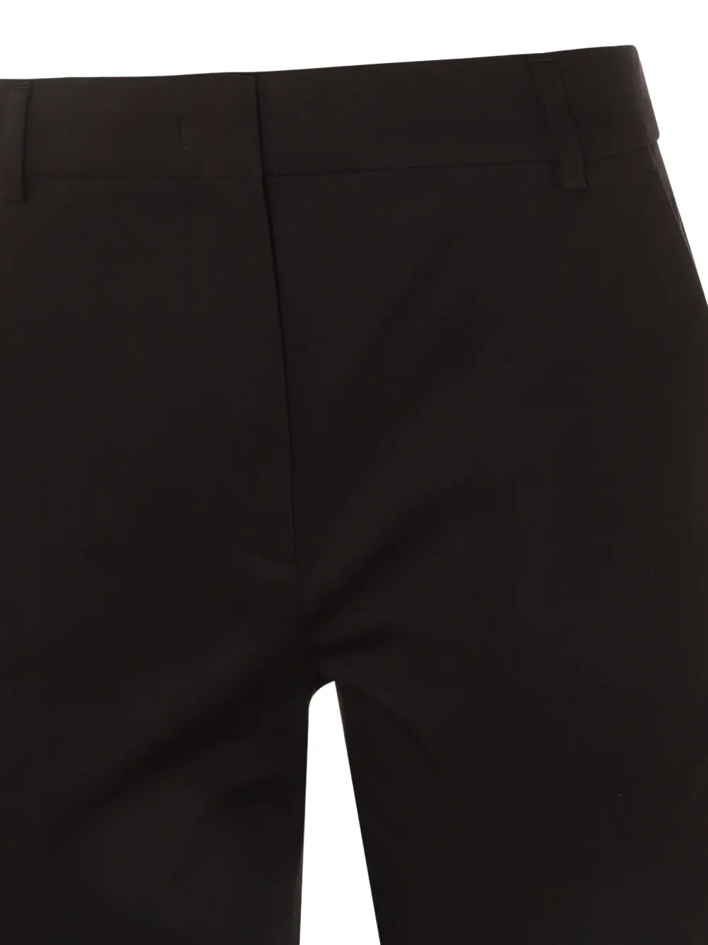 Max Mara Broek met riemlussen Zwart