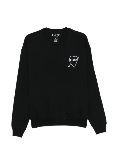 Elite sudadera con motivo de corazón