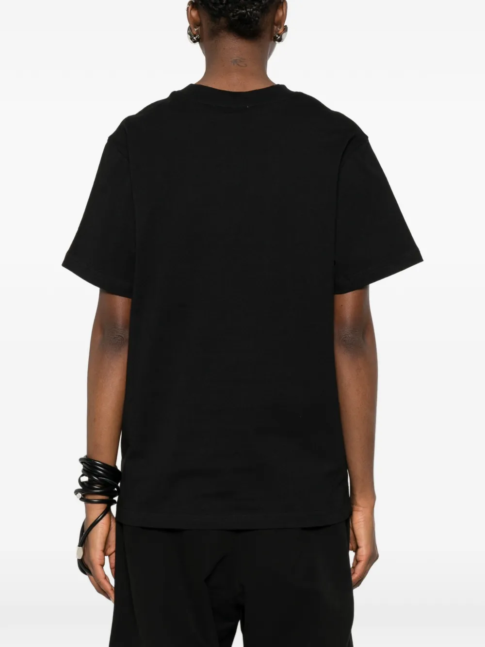 ENTIRE STUDIOS T-shirt met ronde hals Zwart