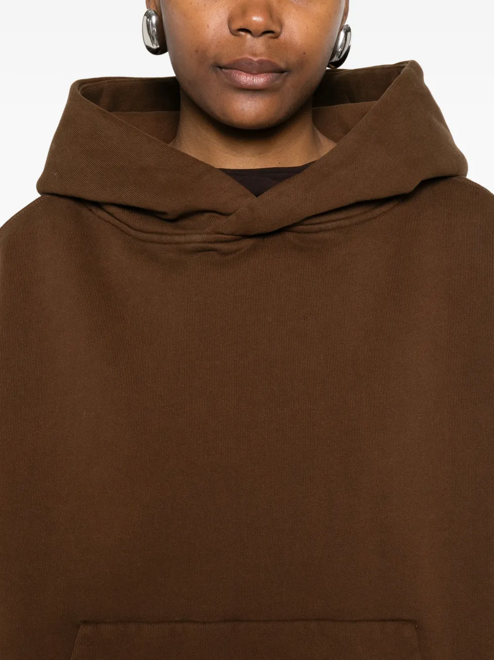 ENTIRE STUDIOS Katoenen hoodie Bruin