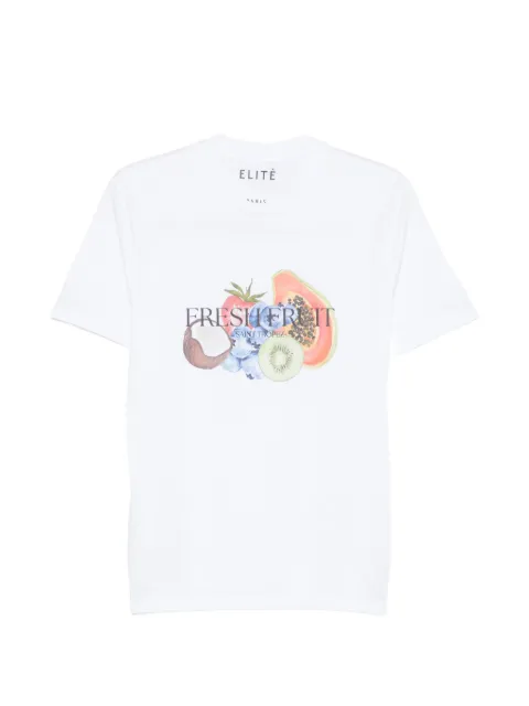 Elite playera con frutas estampadas