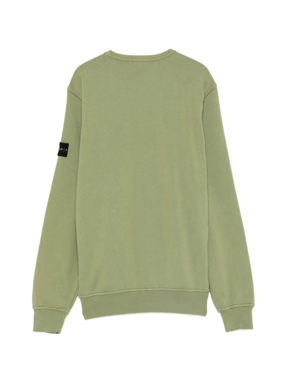 Stone Island Junior Sweater met patch Groen