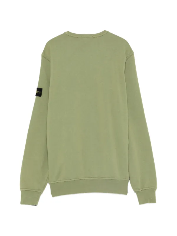 island junior stone island crewneck green