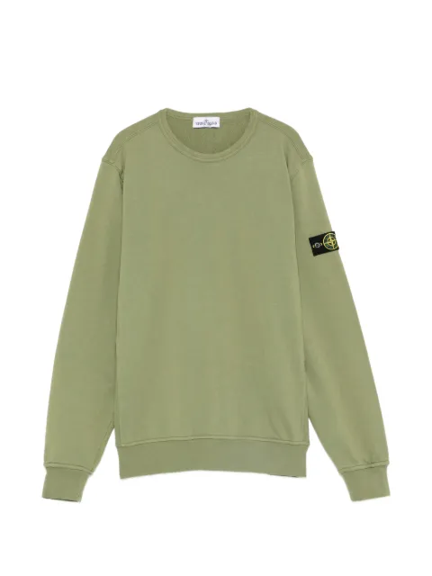 Stone Island Junior patch sweatshirt