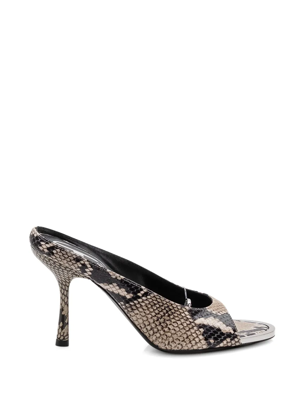 Diesel D-diam's Sa 90 Moccasins And Mules In Animal Print