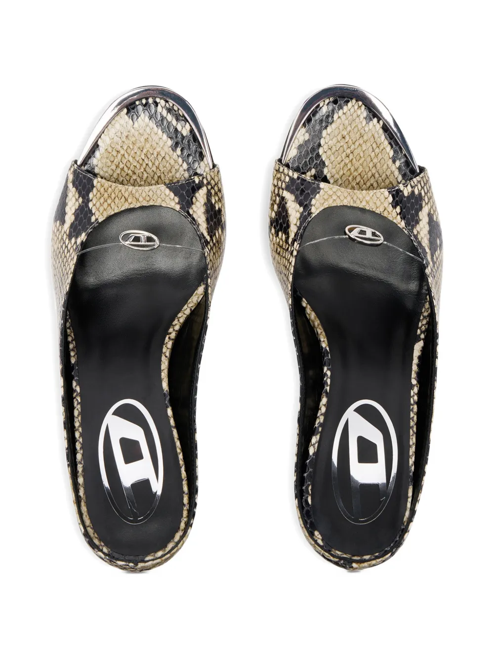 Diesel D-Diam's Sa 90 mules Beige