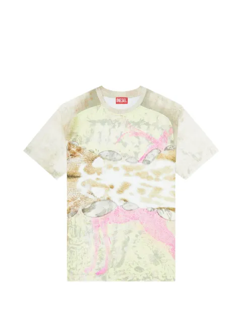 Diesel Clint animal-print T-shirt