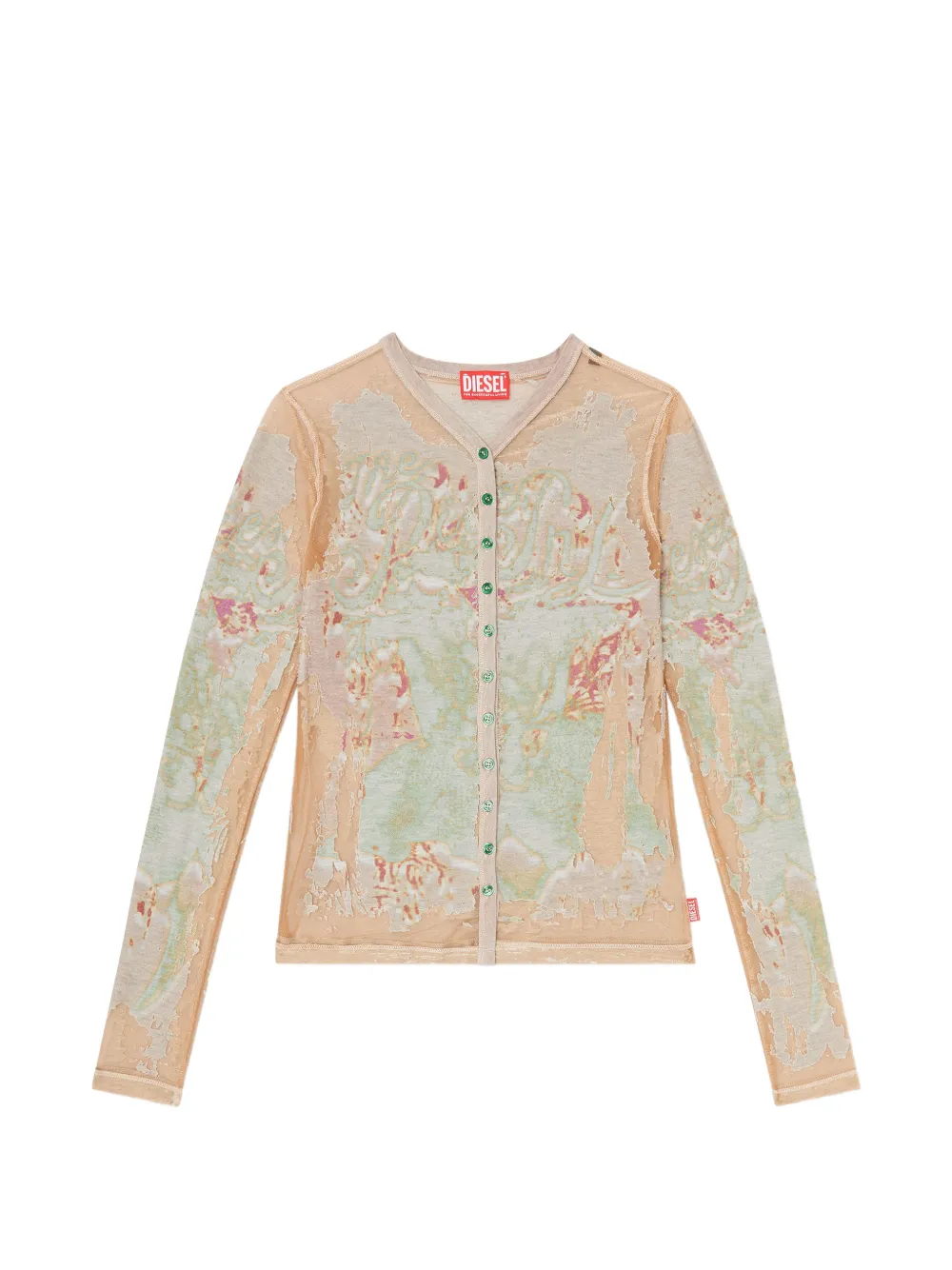 Diesel T-gabry button-fastening top - Toni neutri