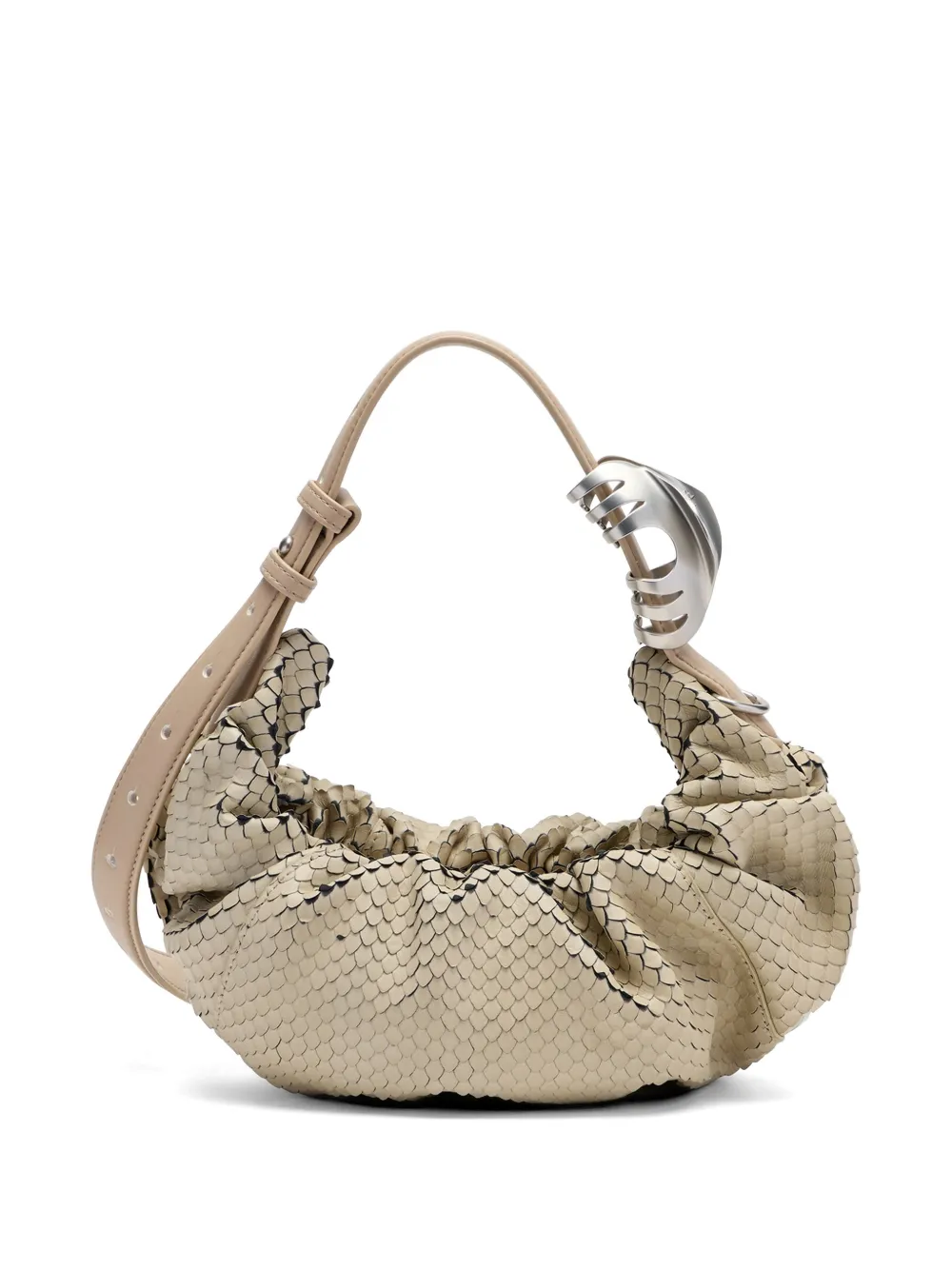Diesel Grab-D schoudertas Beige
