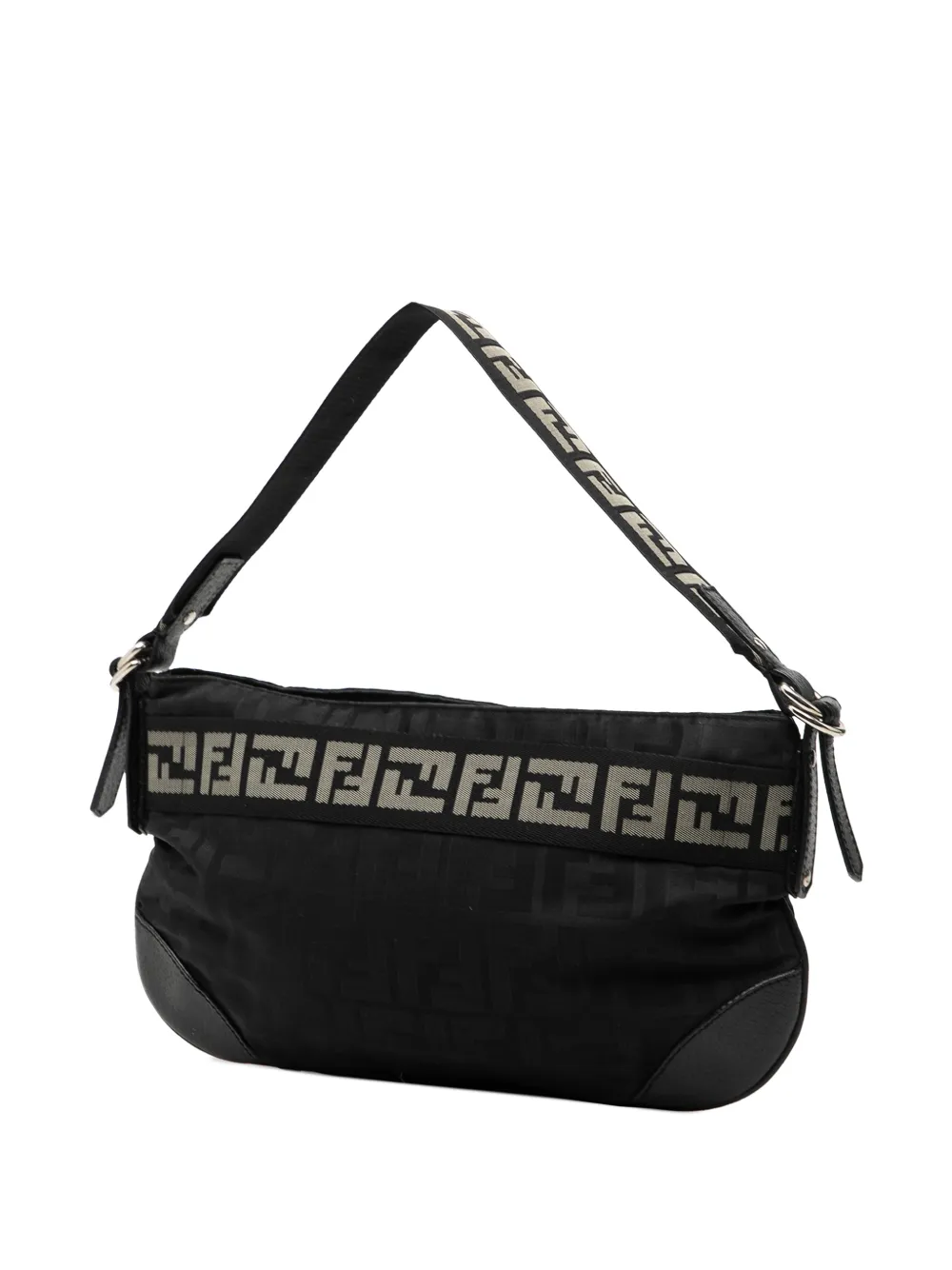 2000-2010 Zucca Nylon Zip Code Shoulder Bag