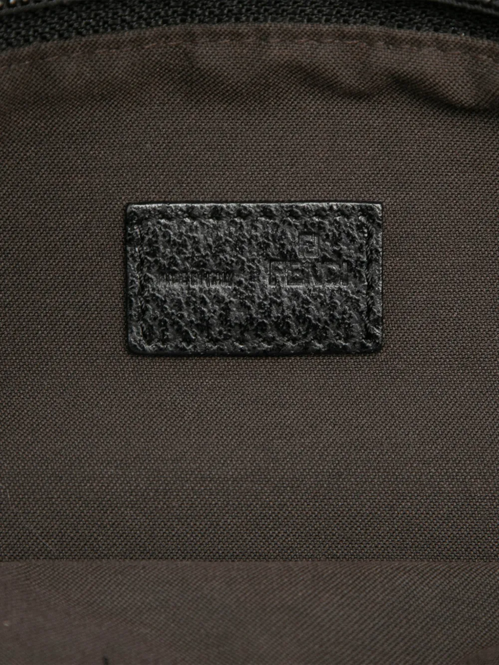 2000-2010 Zucca Nylon Zip Code Shoulder Bag