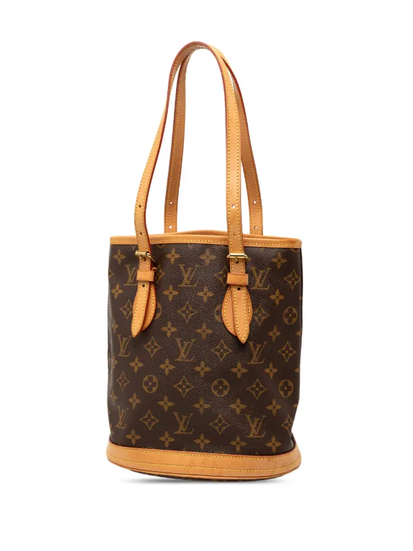 Louis Vuitton Pre-Owned 2001 モノグラム プチ バケットバッグ 