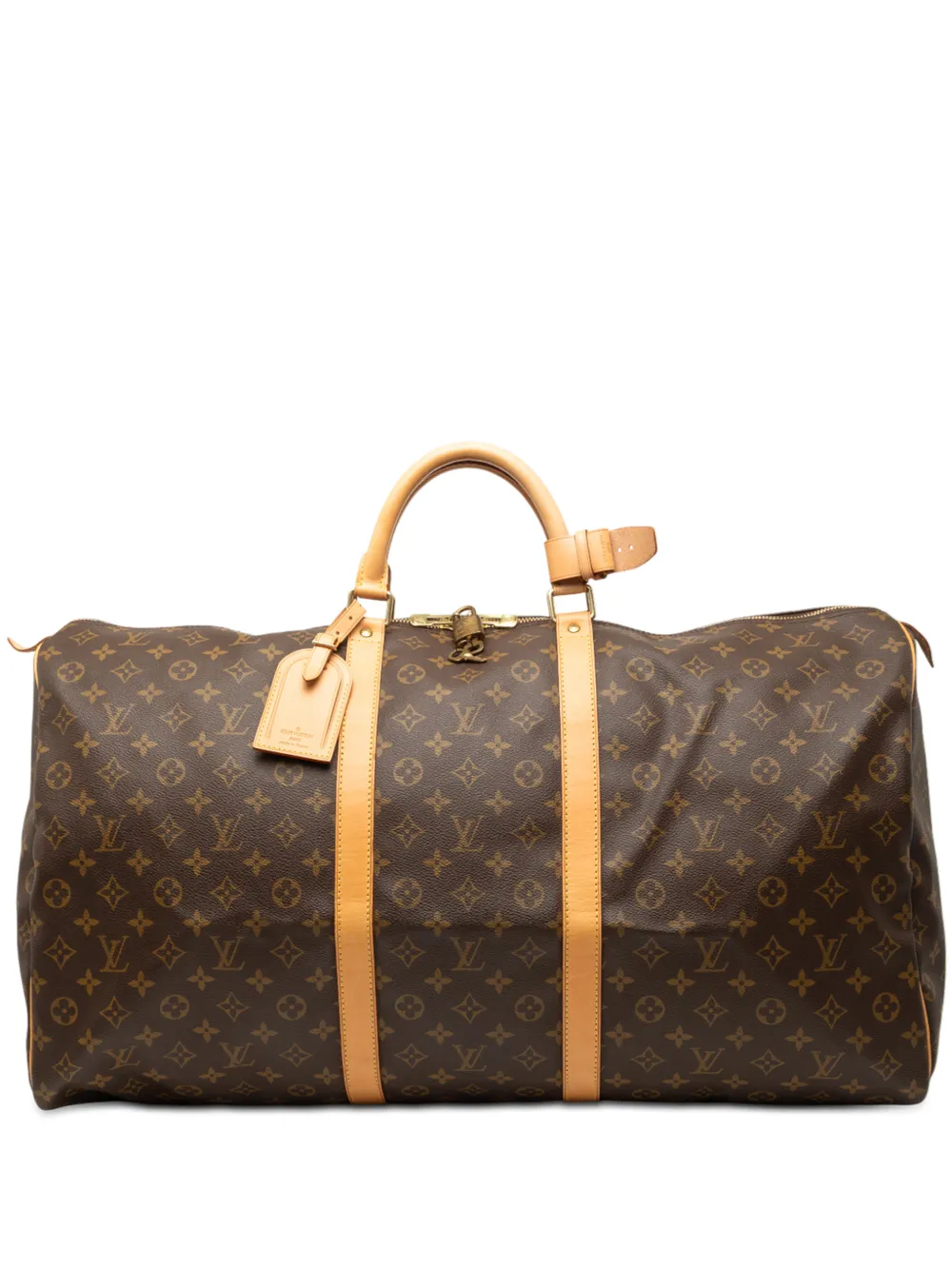 Louis Vuitton Pre-Owned Borsa da viaggio Keepall 60 con monogramma 1999 - Marrone