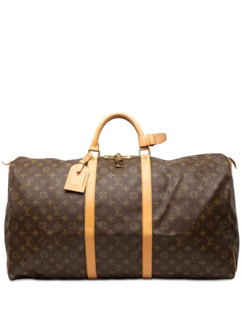 Louis Vuitton Pre-Owned شنطة سفر 'كيبول 60' بمونوغرام 1999