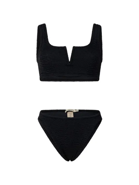 PARAMIDONNA Serena V-neck textured bikini