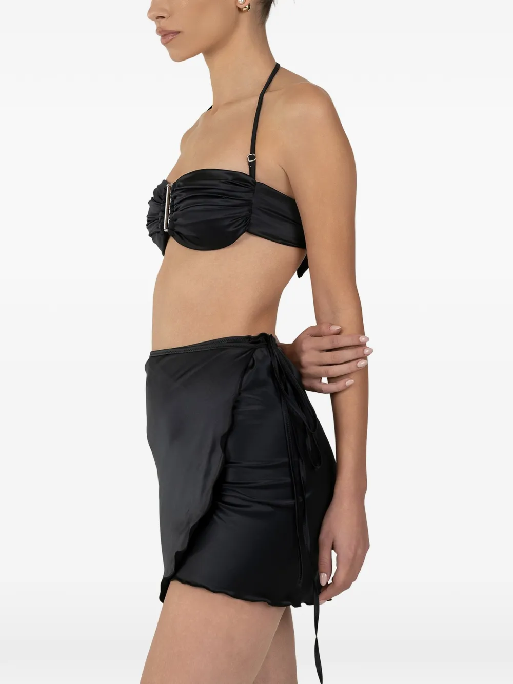  Paramidonna Pareo Leone Drapeado - Negro 