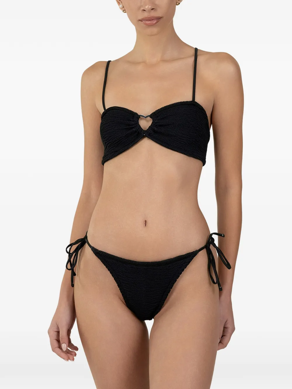  Paramidonna Bikini Britney Con Corazón - Negro 