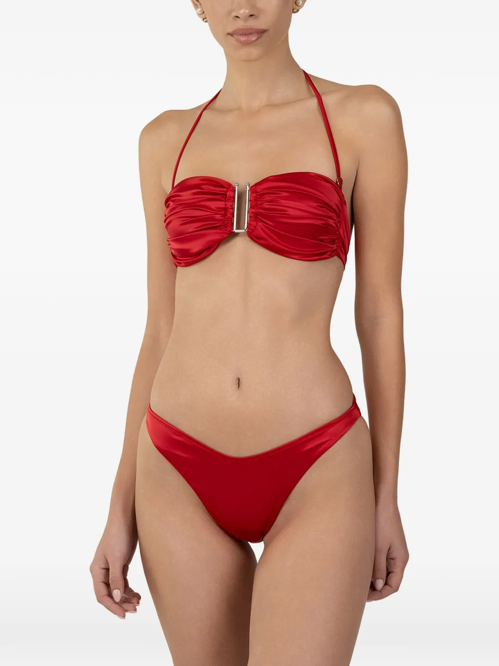  Paramidonna Alice Tie-detail Bikini - Red 