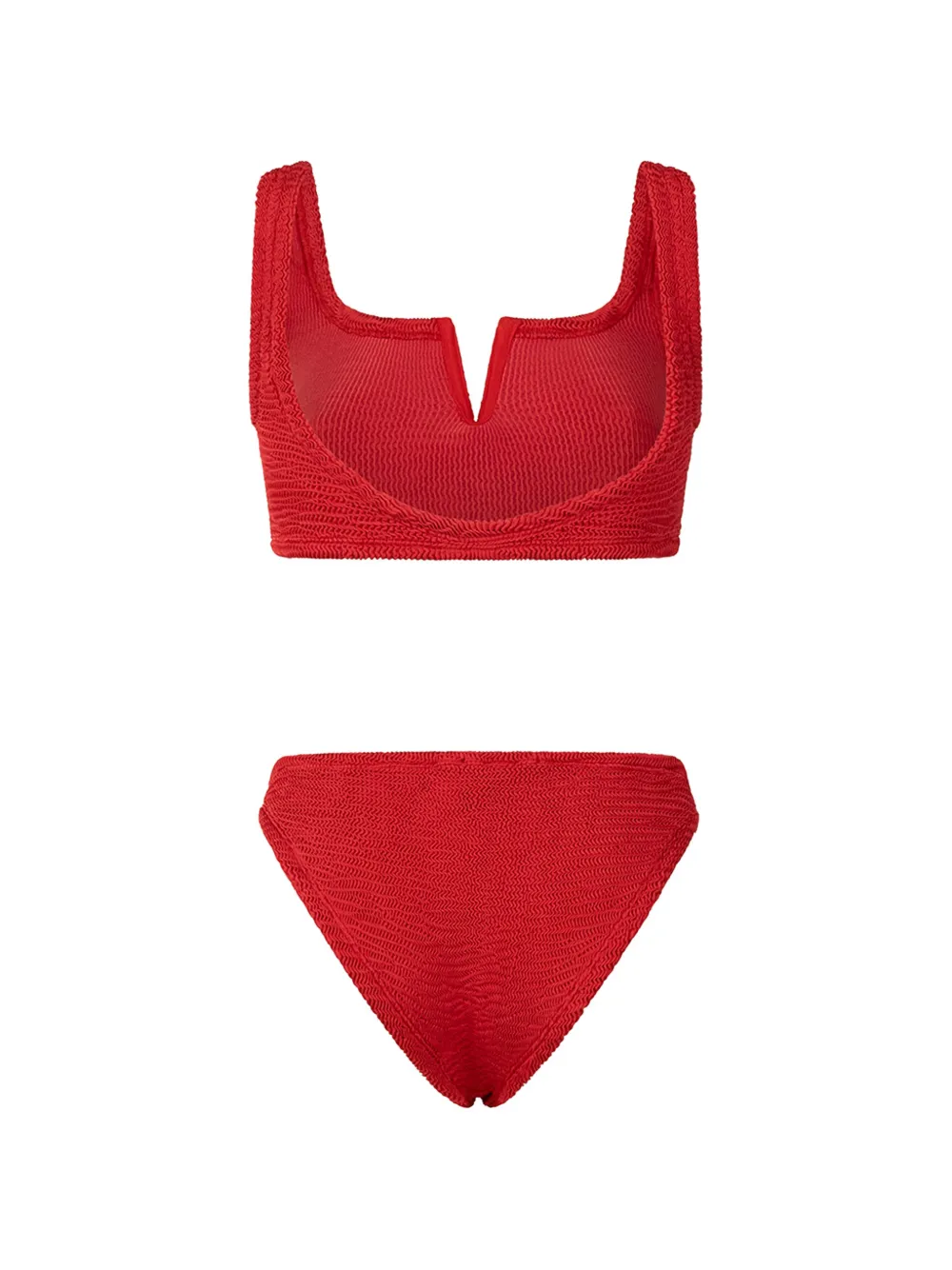  Paramidonna Serena V-neck Textured Bikini 