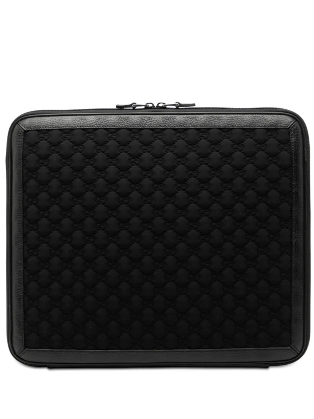 Gucci Pre-Owned Custodia porta pc Guccissima 2000-2015 - Nero