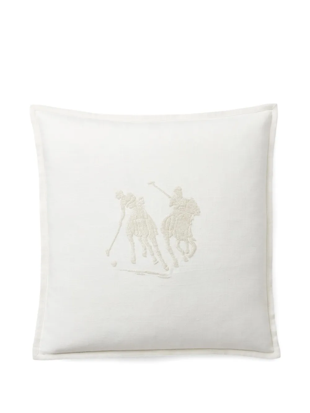 Ralph Lauren Home embroidered pillow - Toni neutri