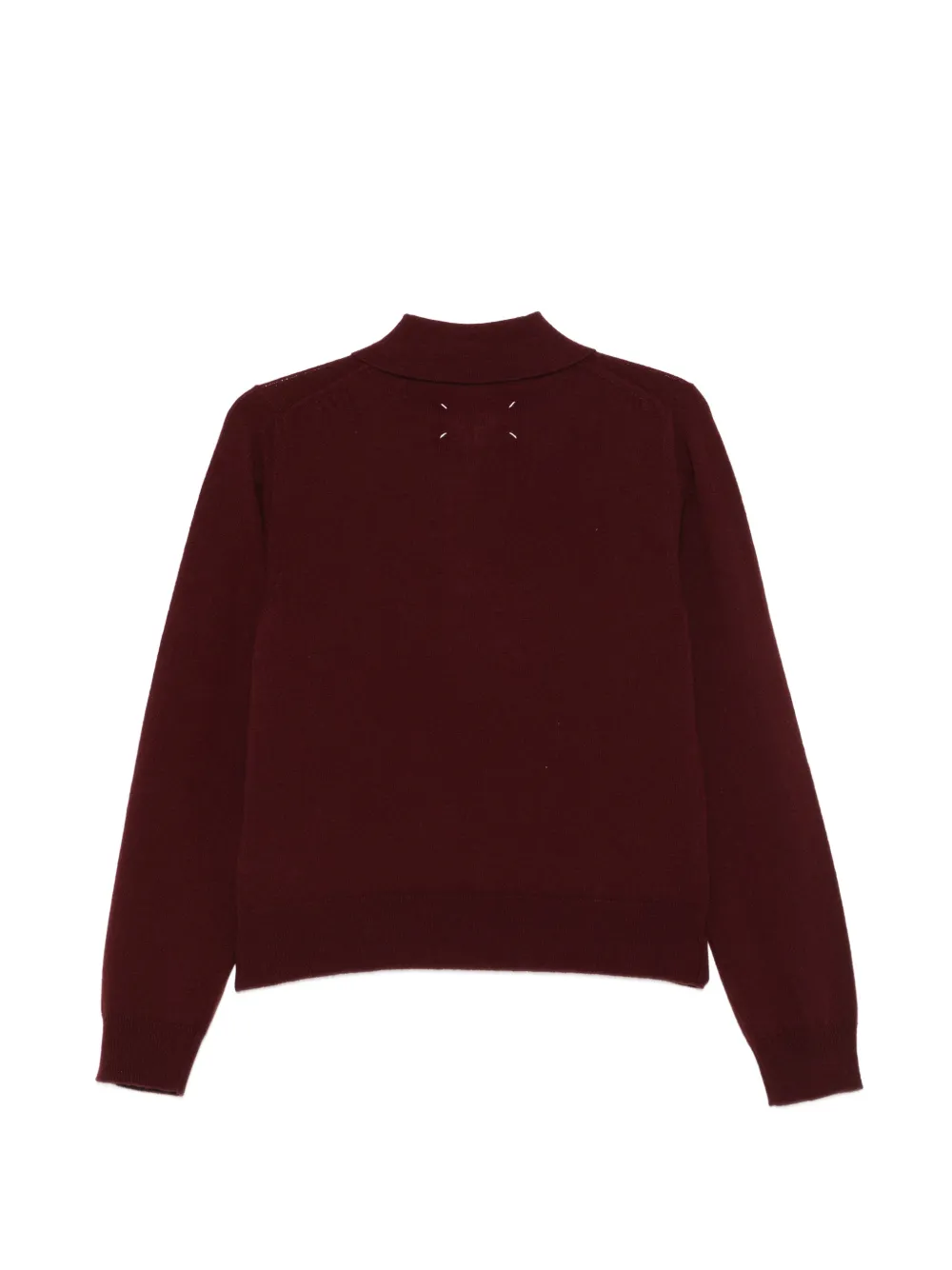 Maison Margiela Polotop met knoopsluiting Rood