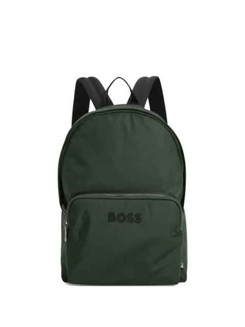 BOSS Catch logo-patch backpack