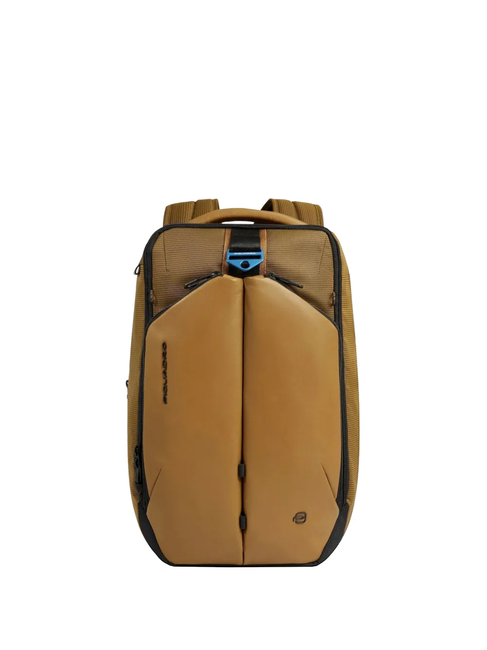 PIQUADRO 15,6" zip-up computer backpack - Giallo