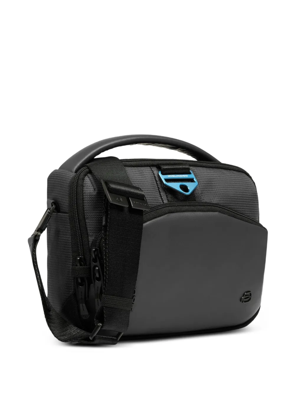  Piquadro Top-handle Shoulder Bag - Black 