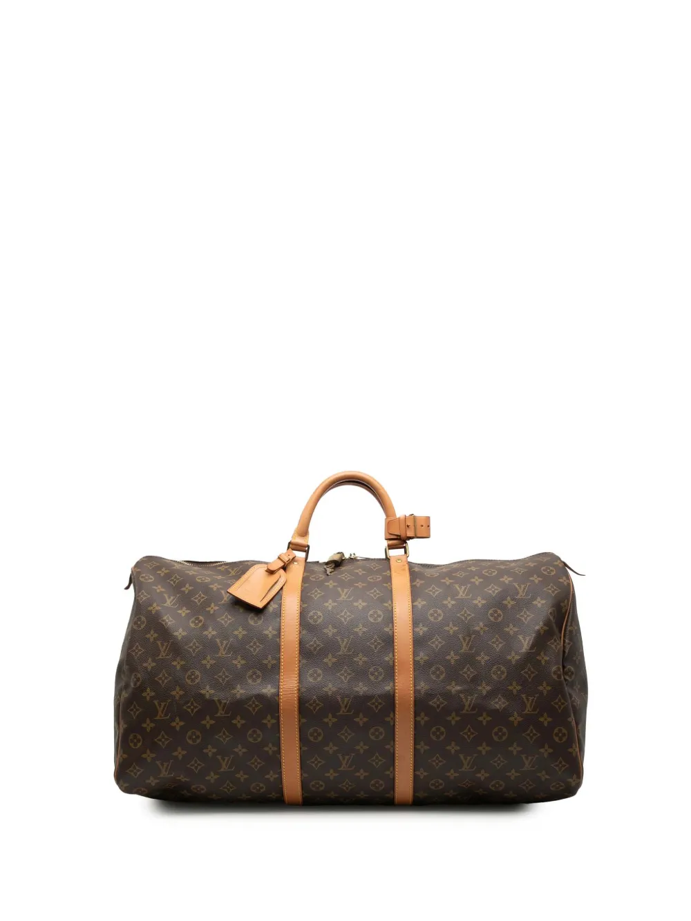 Louis Vuitton Pre-Owned 2001 Monogram Keepall 60 travel bag - Marrone