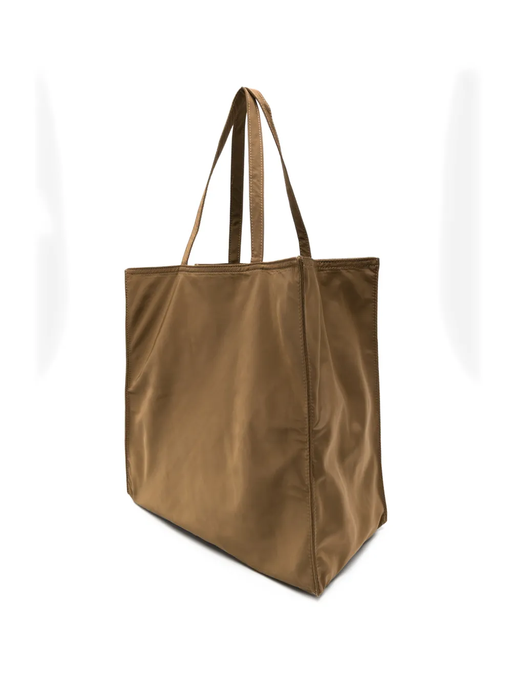  Aspesi Logo Shoulder Bag - Brown 