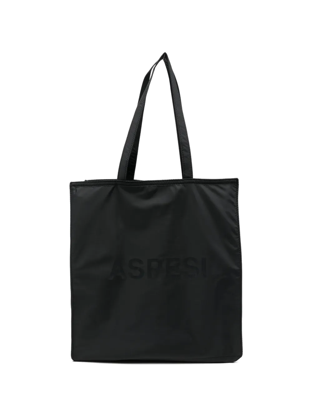 ASPESI logo shoulder bag - Nero