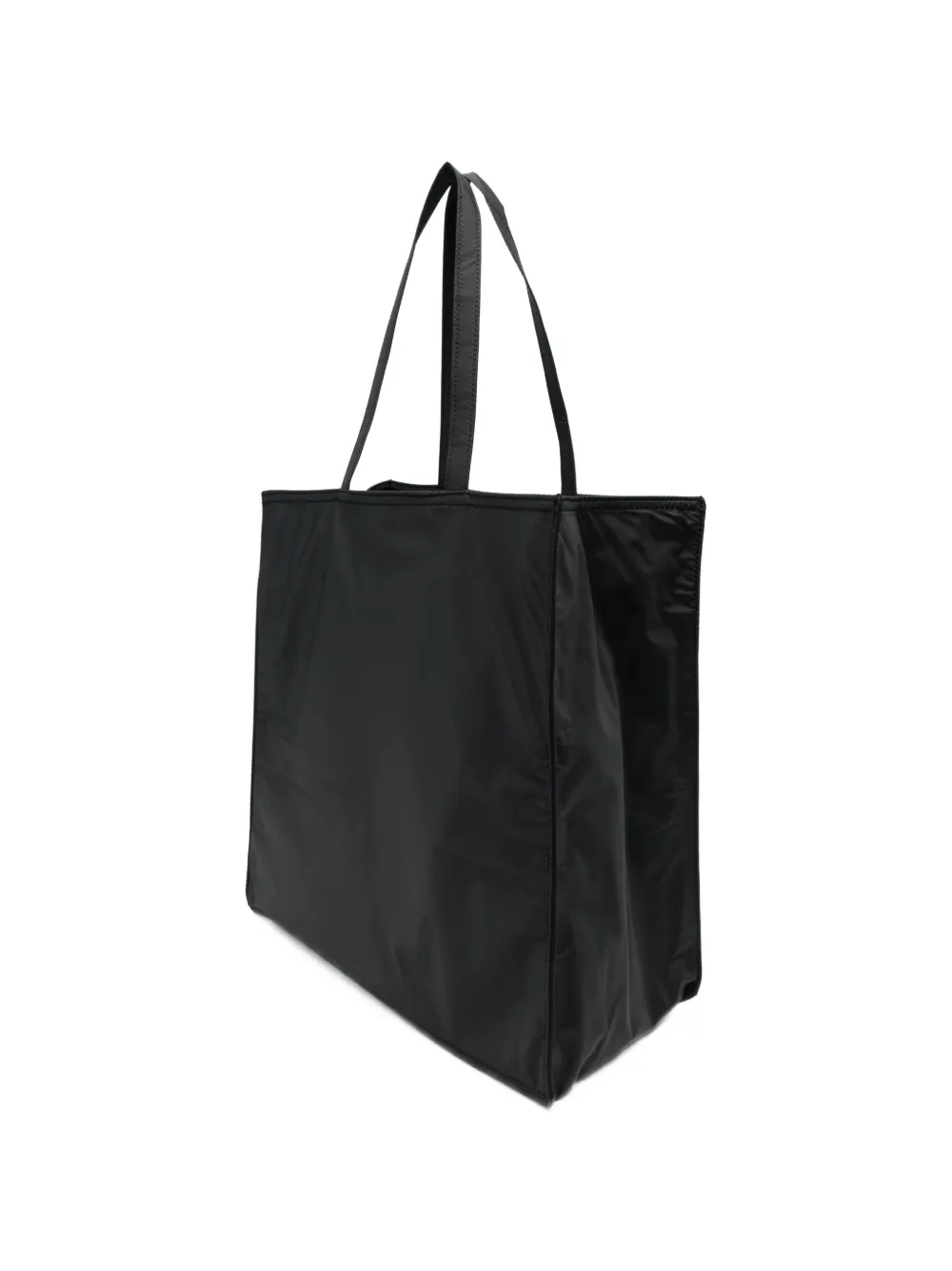  Aspesi Logo Shoulder Bag - Black 