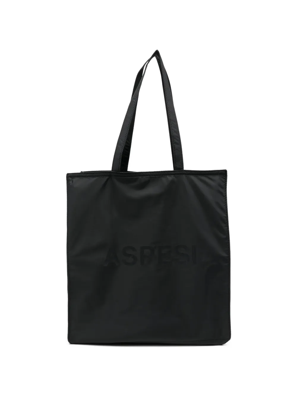 ASPESI logo shoulder bag - Nero