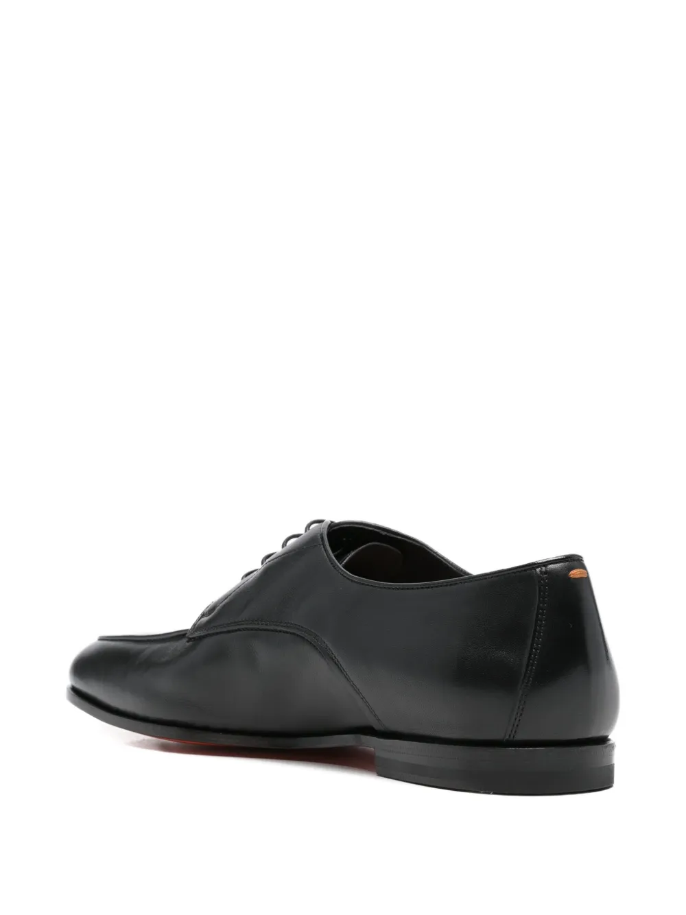 Santoni Derby veterschoenen Zwart