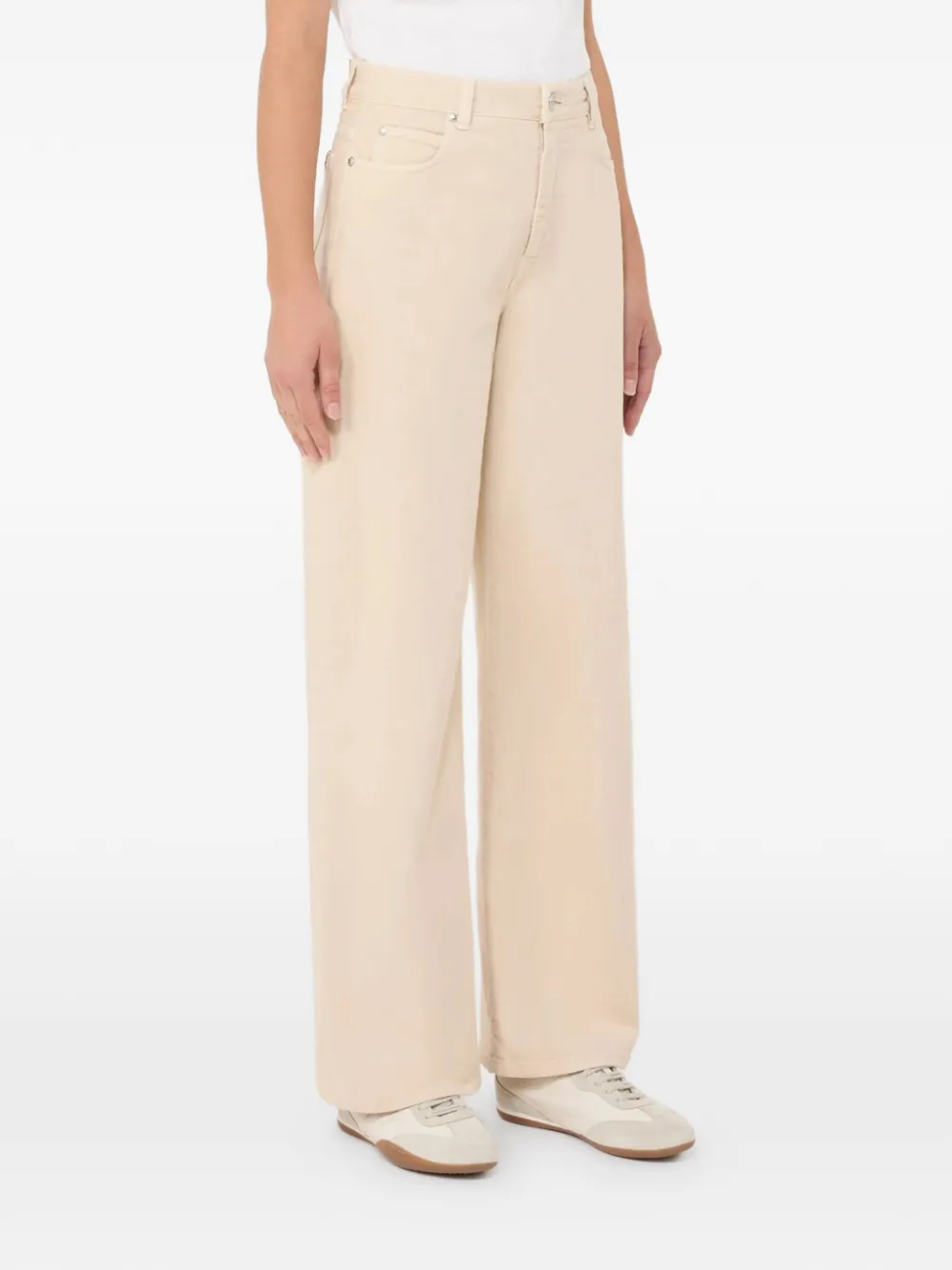  Weekend Max Mara Wide-leg Trousers - Neutrals 