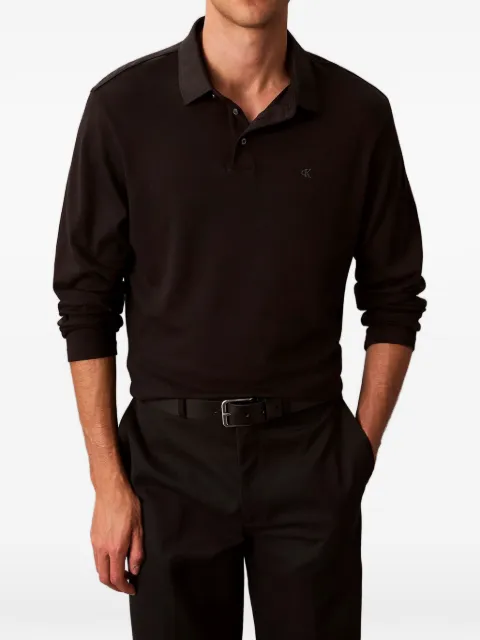Calvin Klein long-sleeves polo shirt