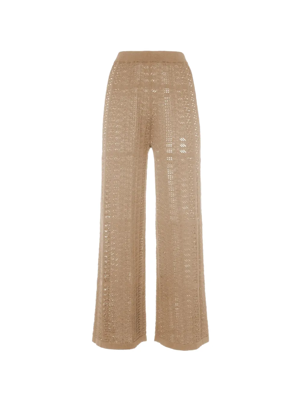 Malo openwork trousers - Toni neutri