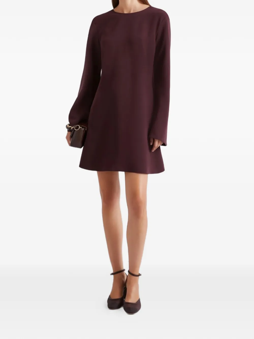  Marella Avocado Long-sleeve Dress - Red 