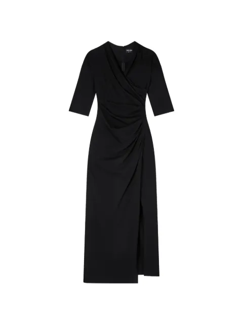 Giorgio Armani Milano-stitch midi dress