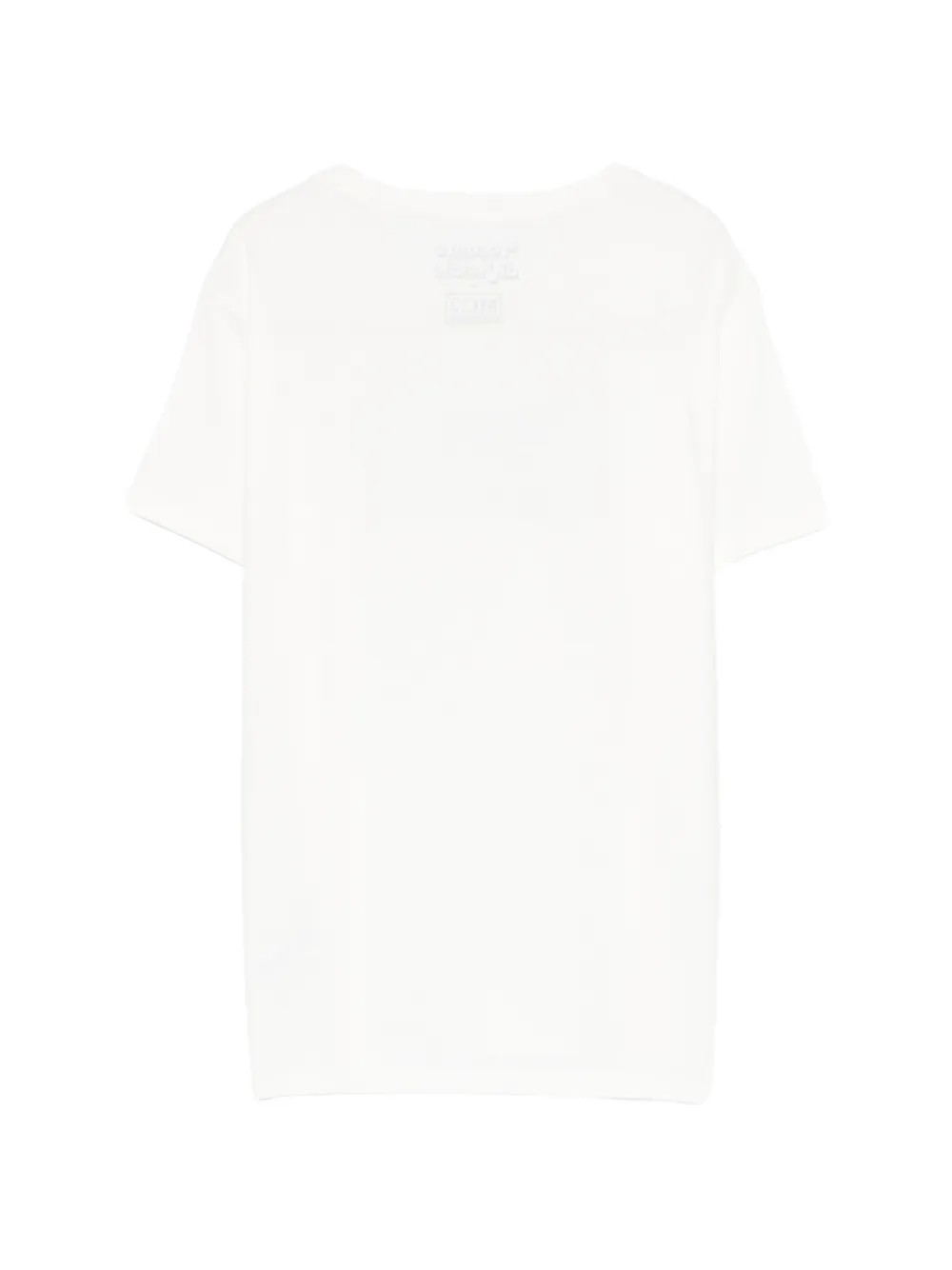  Mc2 Saint Barth Logo Flock T-shirt - White 