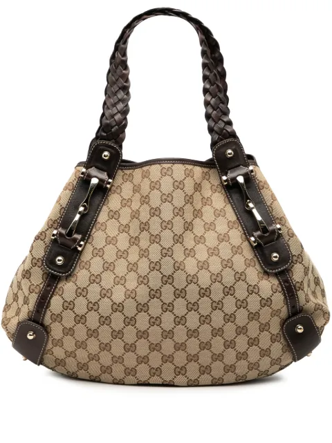 Gucci Pre-Owned 2000-2015 GG Canvas Horsebit Pelham shoulder bag