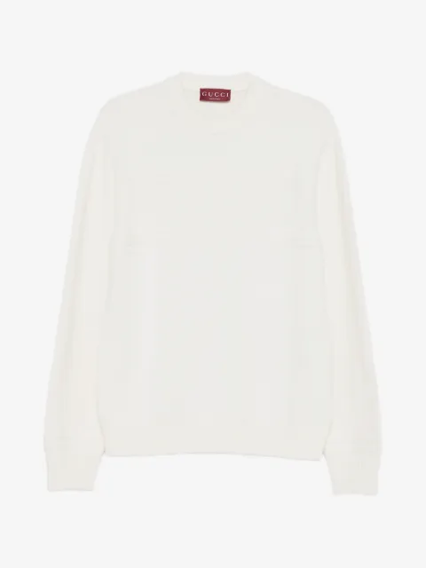 Gucci Pullover mit Logo-Detail