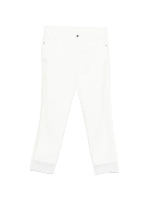 Ermanno Scervino lace-trim jeans