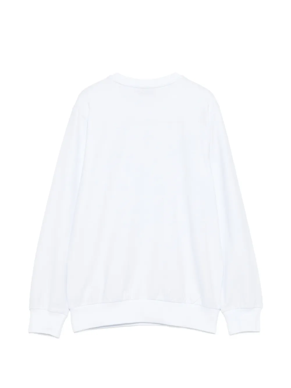 Moschino Kids Sweater met logoprint Wit