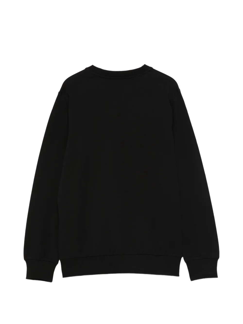 Moschino Kids Sweater met logoprint Zwart